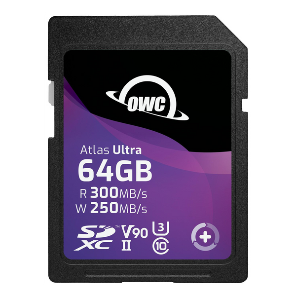 64GB OWC Atlas Ultra SD V90 Memory Card