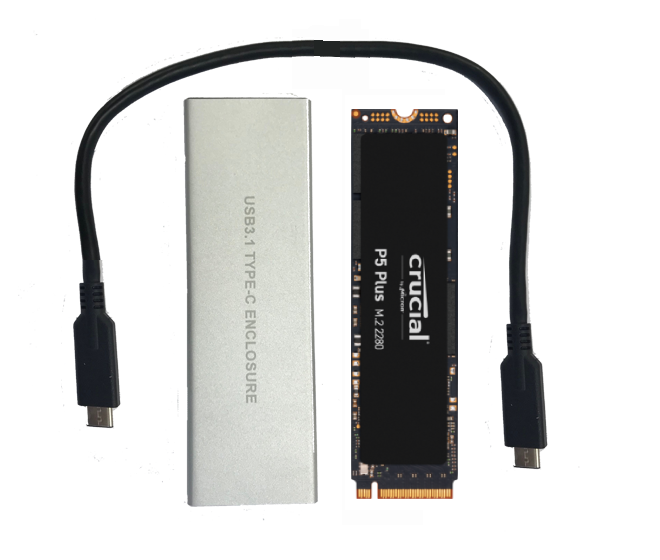 image for 1TB Crucial T705 NVME M.2 2280 SSD with cloning kit