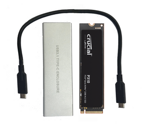 image for 500GB Crucial P310 M.2 NVMe 2280 SSD with cloning kit 