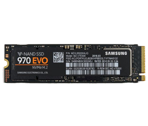 image for 500GB Samsung 970 EVO NVMe M.2 PCIe 2280 x4