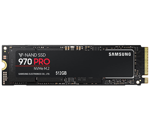 image for 512GB Samsung 970 PRO NVMe M.2 PCIe 2280 x4