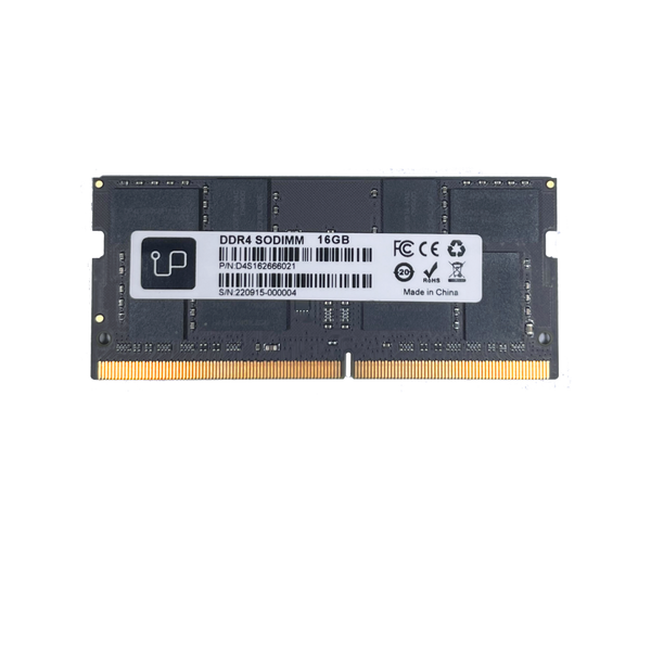 Upgradeable 16GB DDR4 2666 MHz SODIMM