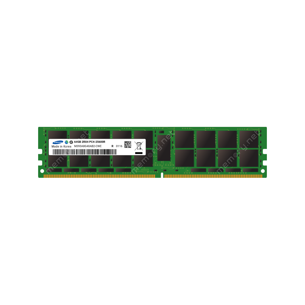 image for 64GB DDR4 3200 MHz RDIMM Module  Compatible