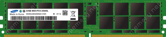 image for 64GB DDR4 3200 MHz LRDIMM Module  Compatible