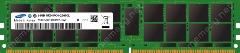 image for 64GB DDR4 3200 MHz LRDIMM Module Server Compatible
