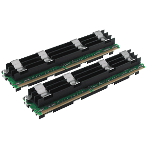 image for 4GB DDR2 667 MHz UDIMM Kit Apple Compatible