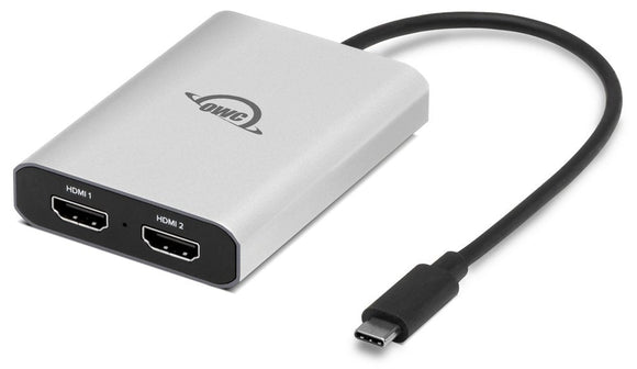 OWC USB-C Dual HDMI 4K Display Adapter with DisplayLink