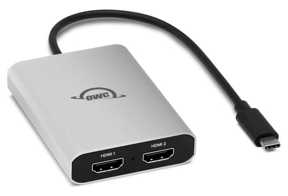 OWC USB-C Dual HDMI 4K Display Adapter with DisplayLink