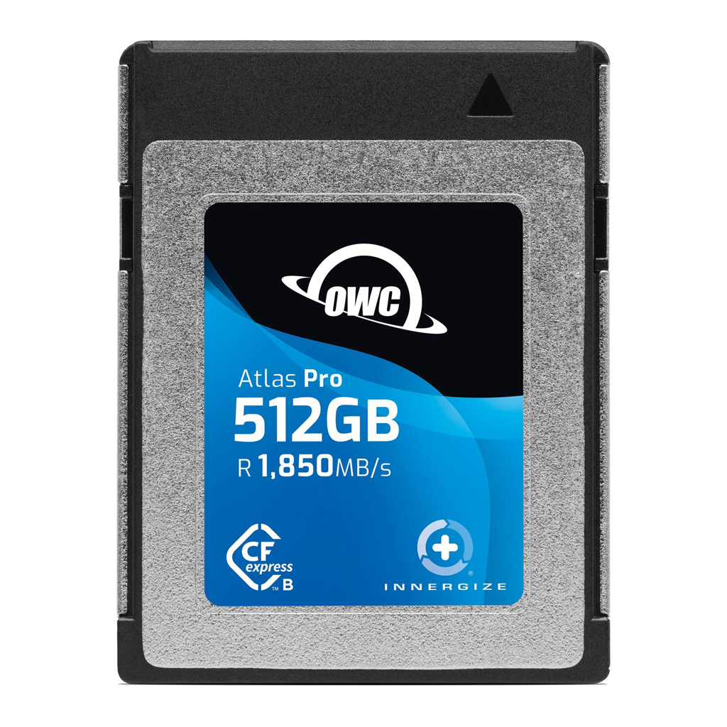 512GB OWC Atlas Pro CFExpress 2.0 Memory Card