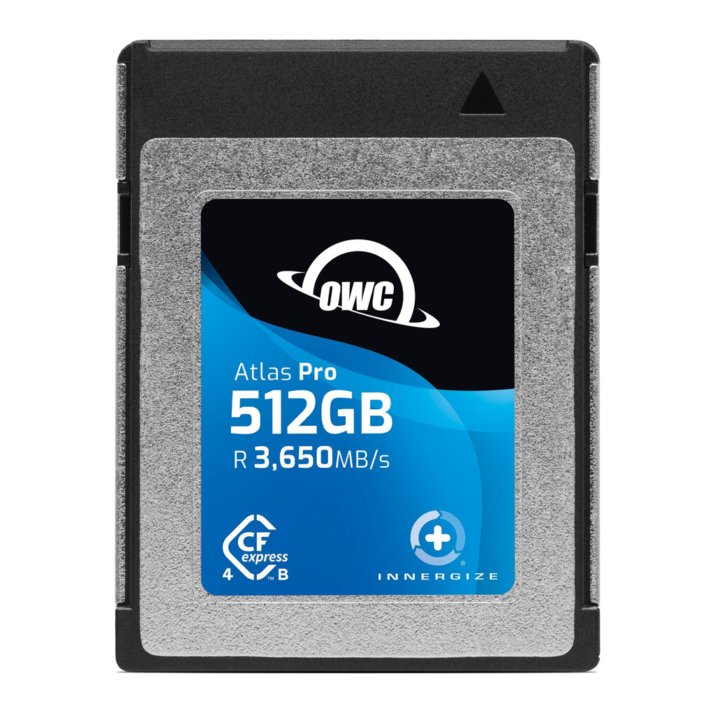 512GB OWC Atlas Pro CFExpress 4.0 Type B Memory Card