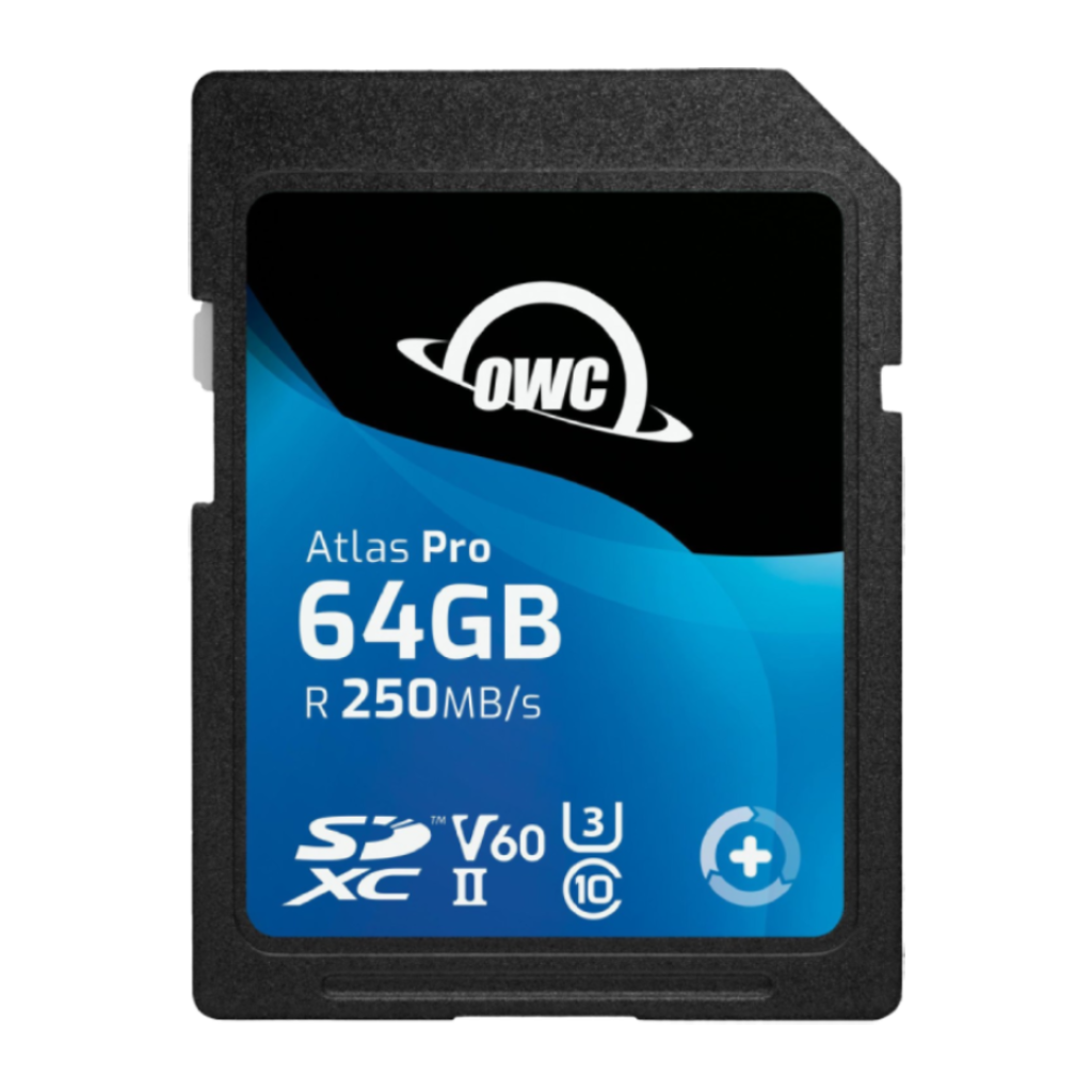 64GB OWC Atlas Pro SD V60 Memory Card