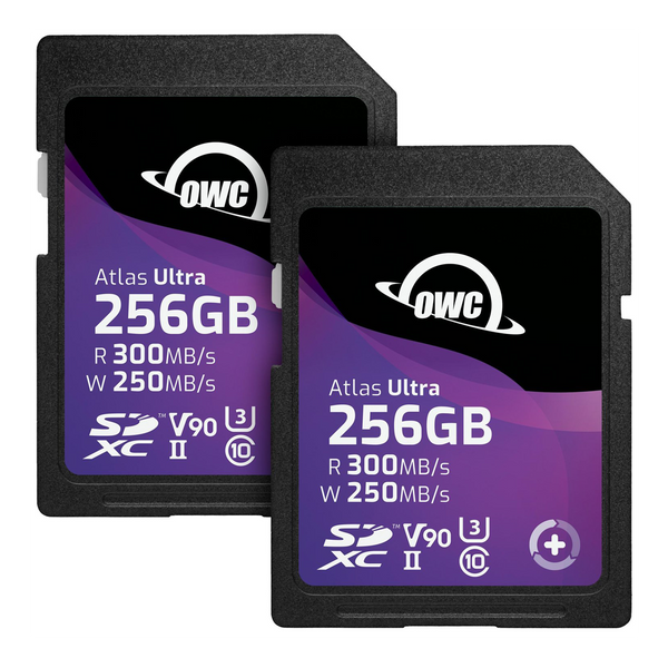 512GB OWC Atlas Ultra SD V90 Kit (2x 256GB) Memory Card