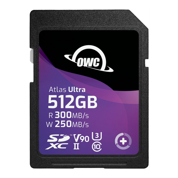 512GB OWC Atlas Ultra SD V90 Memory Card
