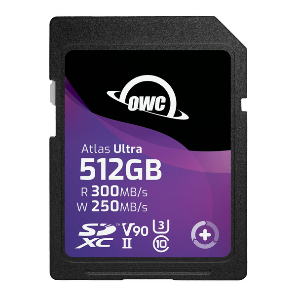 512GB OWC Atlas Ultra SD V90 Memory Card