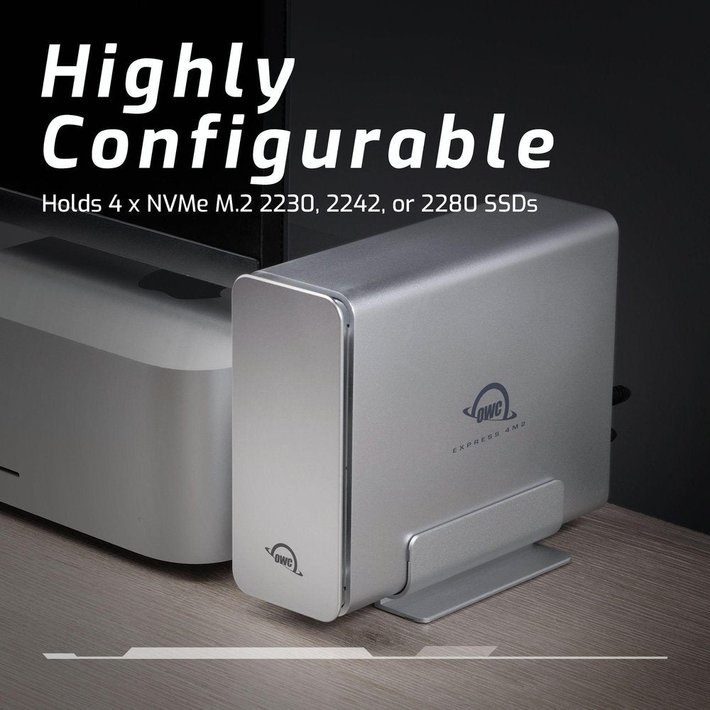 お得】OWC Express 4M2 SSD 8TBストレージ Review: OWC Express