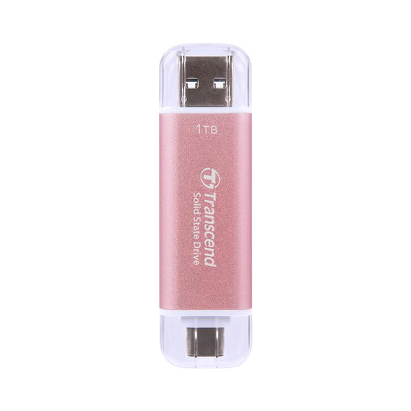 Transcend External SSD as a USB-A and USB-C drive