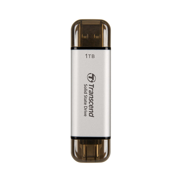 Transcend External SSD as a USB-A and USB-C drive