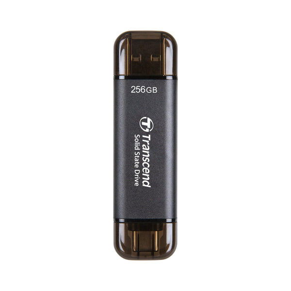 Transcend External SSD as a USB-A and USB-C drive