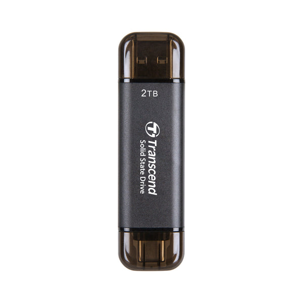 Transcend External SSD as a USB-A and USB-C drive