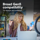 Crucial P510 1TB PCIe Gen5 NVMe M.2 SSD-5