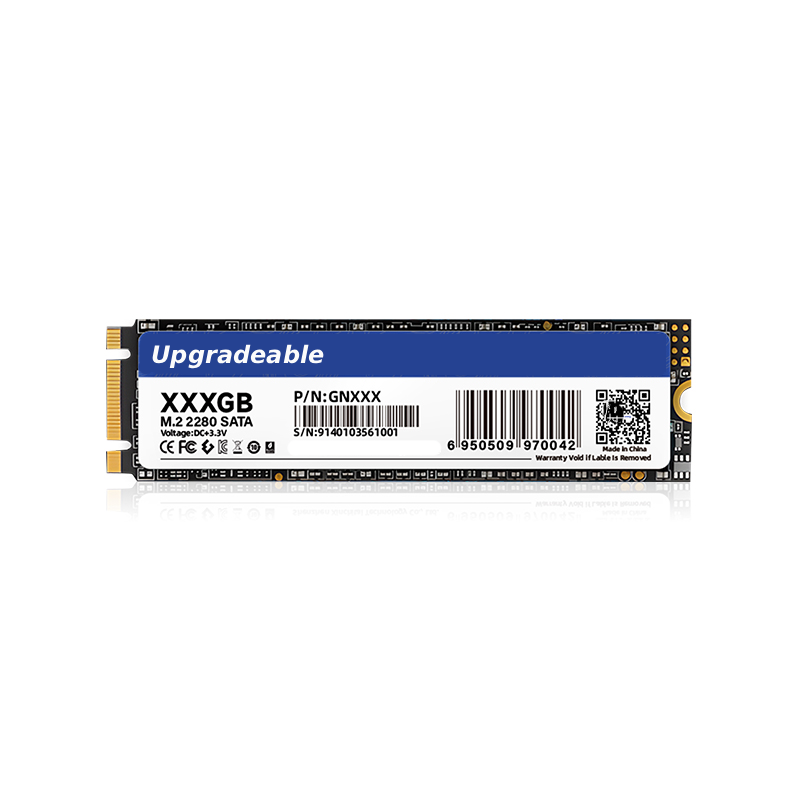 512GB Upgradeable M.2 SATA 2280 SSD