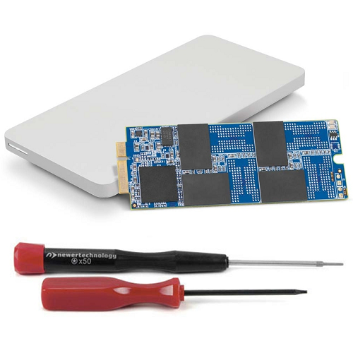 1TB OWC Aura Pro 6G SSD and cloning kit for MacBook Pro retina 2012 and early 2013