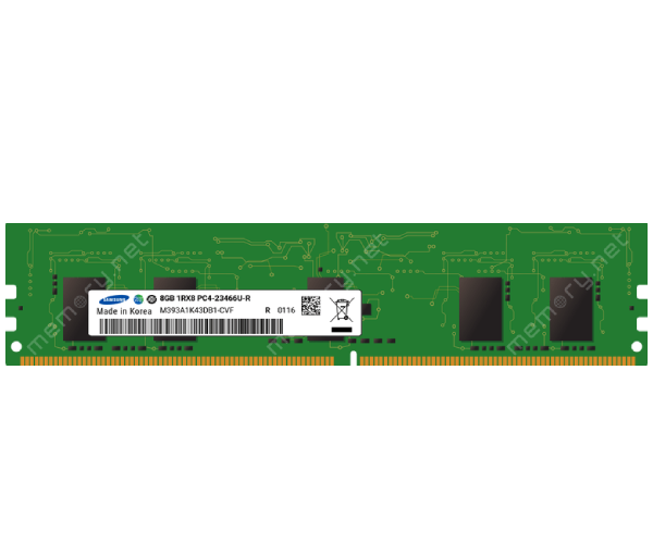 8MB DDR4 2933 MHz ECC Registered RDIMM