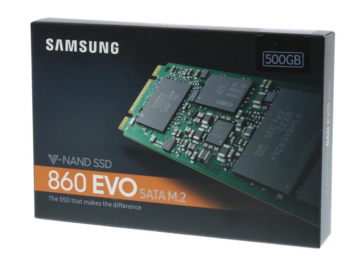 Samsung 860 Evo 500GB M.2 80mm (2280) SATA III Internal SSD