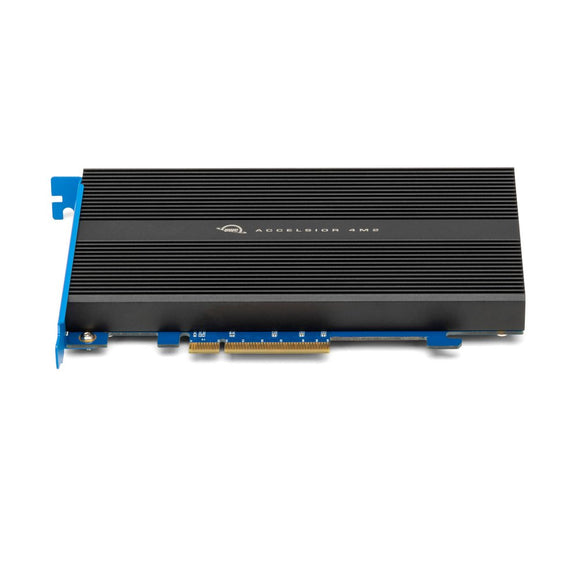 OWC Accelsior 4M2 PCIe NVMe M.2 SSD Adapter Card