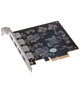 Sonnet Technologies Allegro Pro USB 3.2 4-Port SuperSpeed+ Charging PCI Express 2.0 Card, Thunderbolt compatible